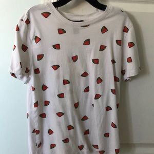 White and watermelon t-shirt